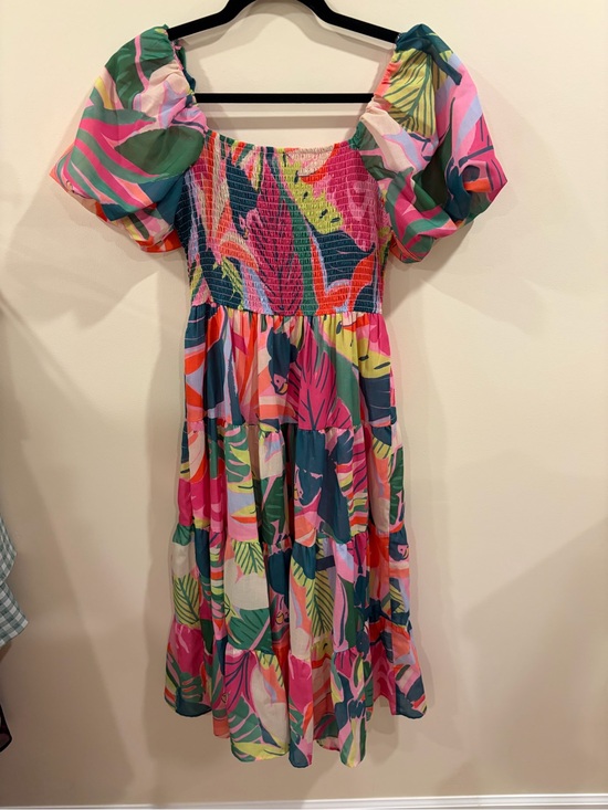 Crystal Doll Dresses & Skirts - Crystal Doll Puff-Sleeve Maxi Dress Size S